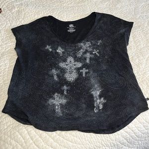 Rock & Republic tshirt. Black. Sz L. GUC